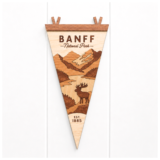National Park Collection: Banff National Park Flag