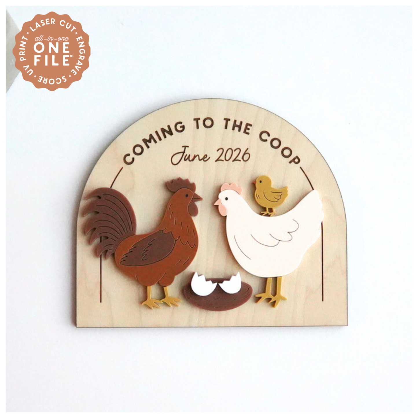 Coming to the Coop Sign