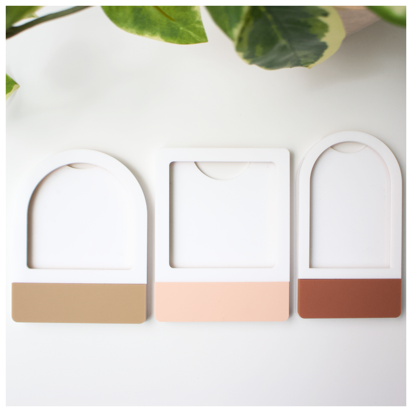 Two-Tone Acrylic Frames