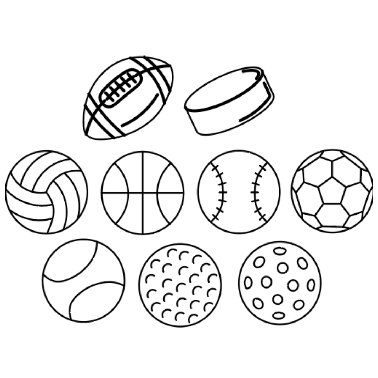Bag Charms Sports Mom Set