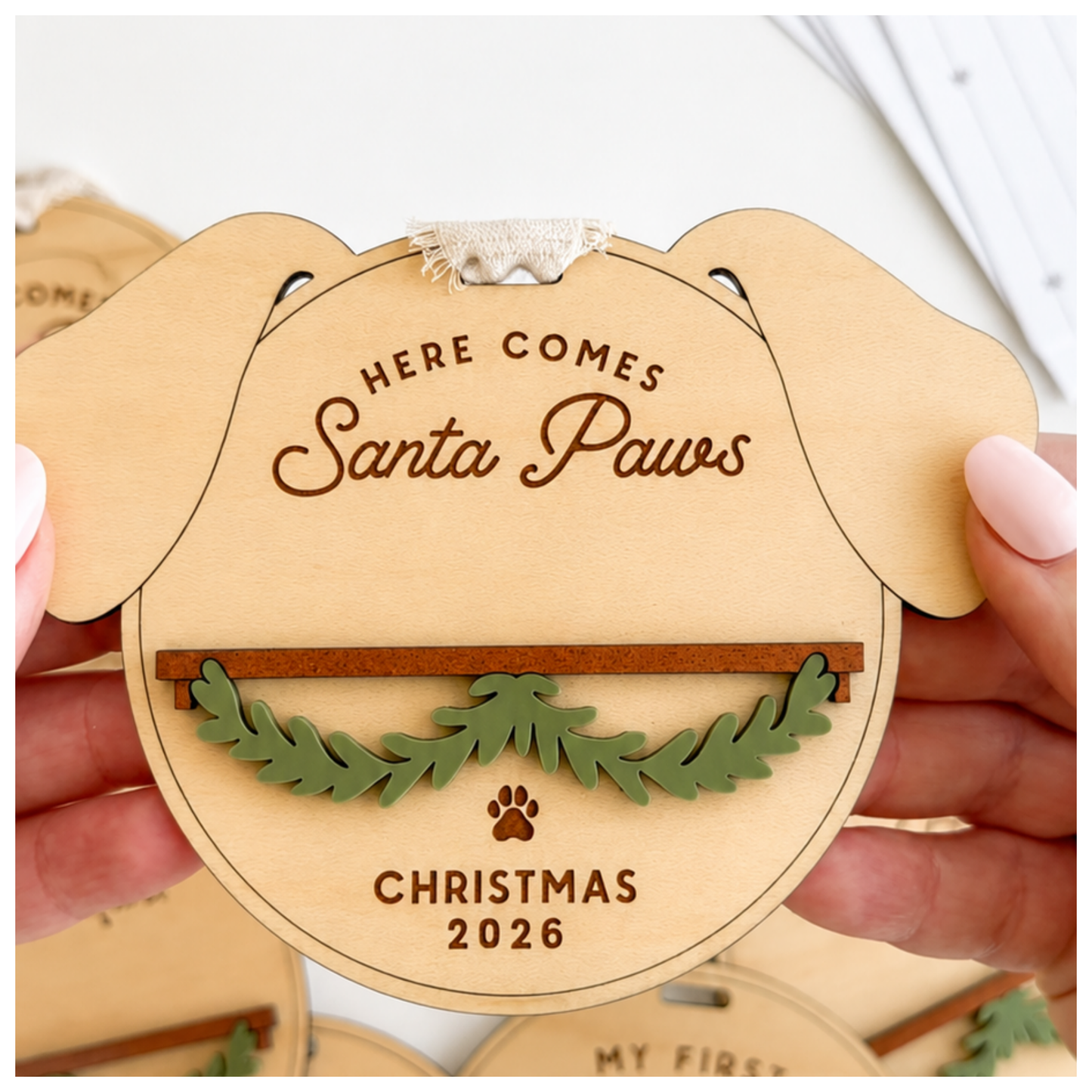 Quick Sale Kit: Ornament Bar Set of 9 Backers and Letters