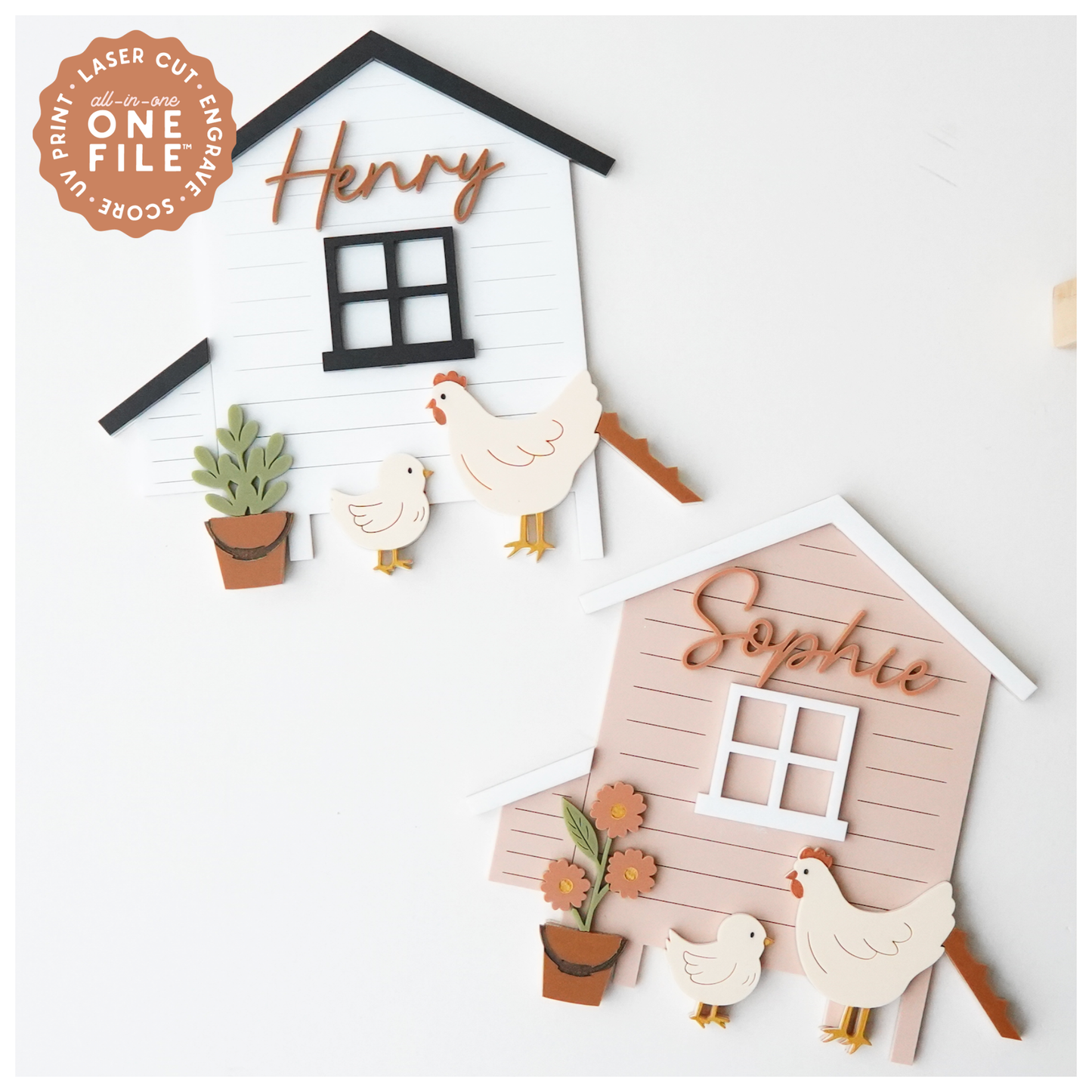Hen House Name Sign 1