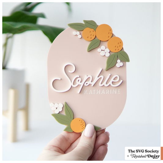 Clementine Name Sign