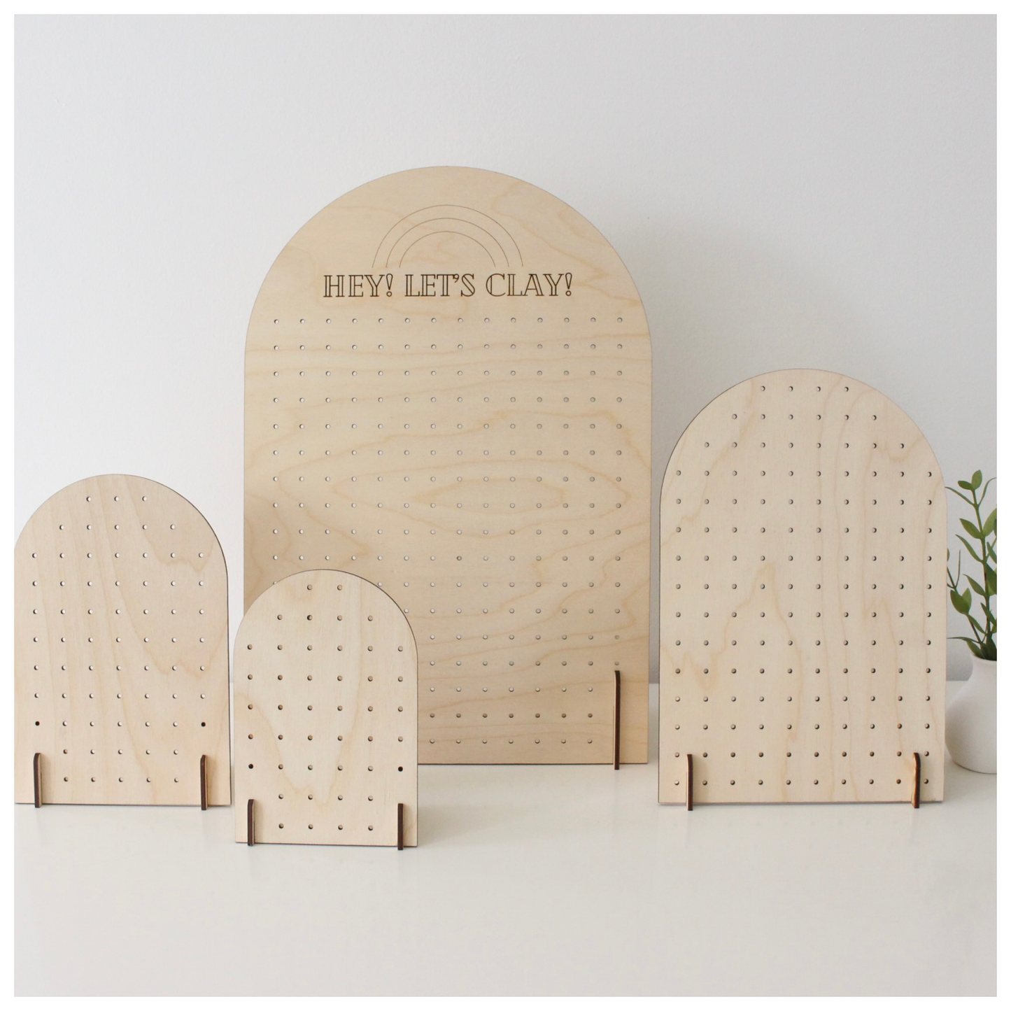 Set of 4 Arch Earring Display Stands