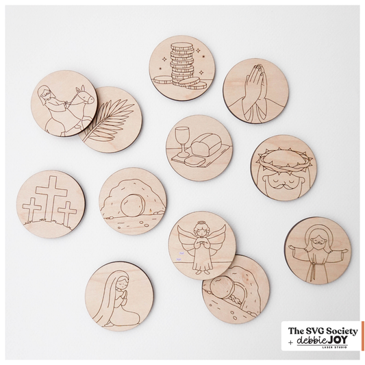 Easter Story Counter Game
