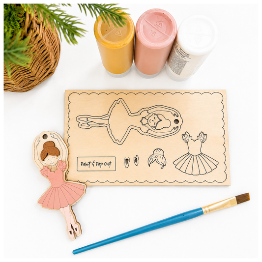 Christmas Paint Kit Ballerina