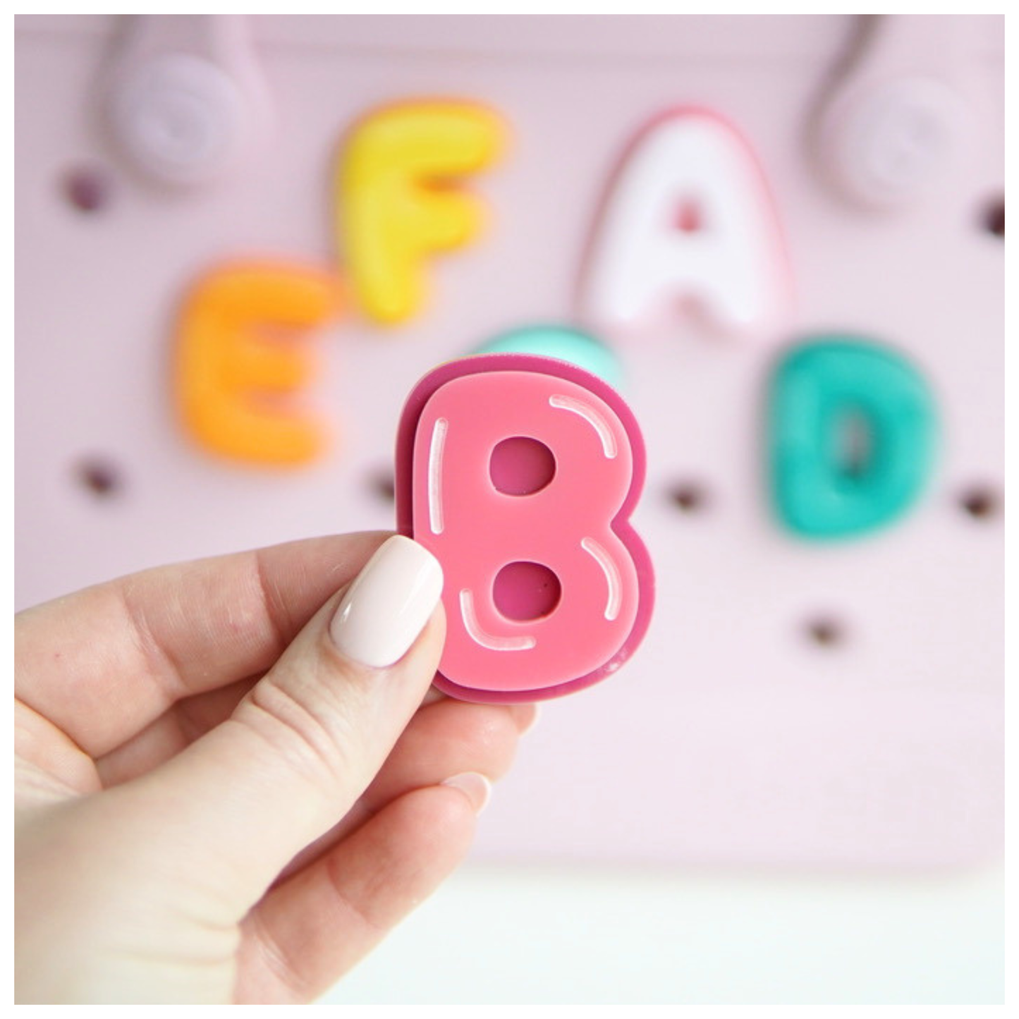 Bag Charms Alphabet Set