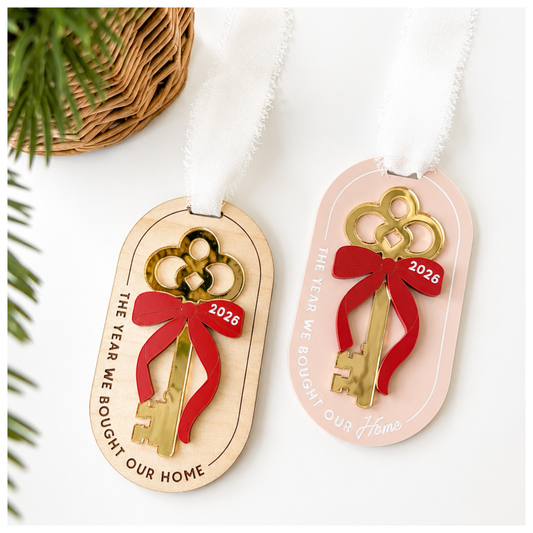 Milestone Ornaments: New Home Key
