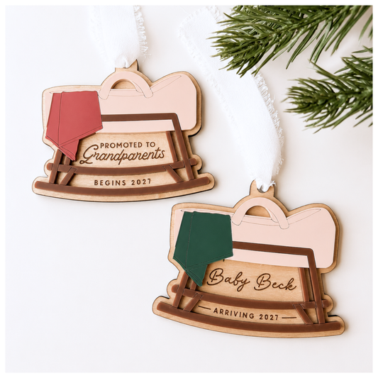 Baby Ornaments Bassinet