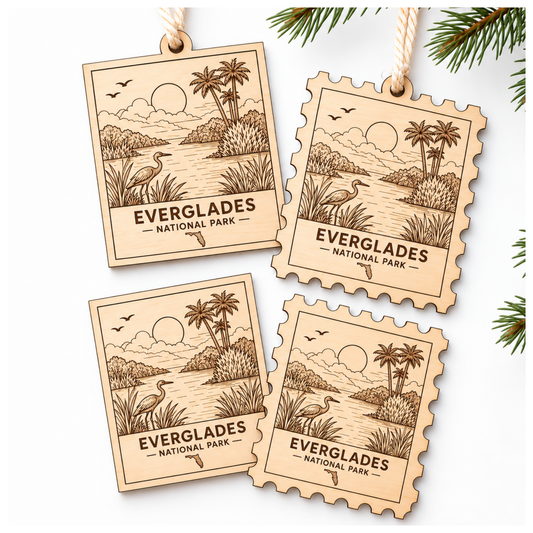 National Park Collection: Everglades Stamp Ornaments & Magnets