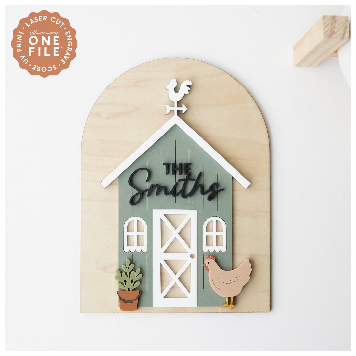 Hen House Name Sign 2