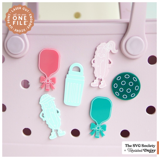 Bag Charms Pickleball Set