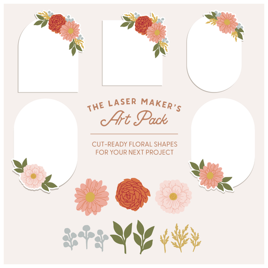 Fall Florals Art Pack