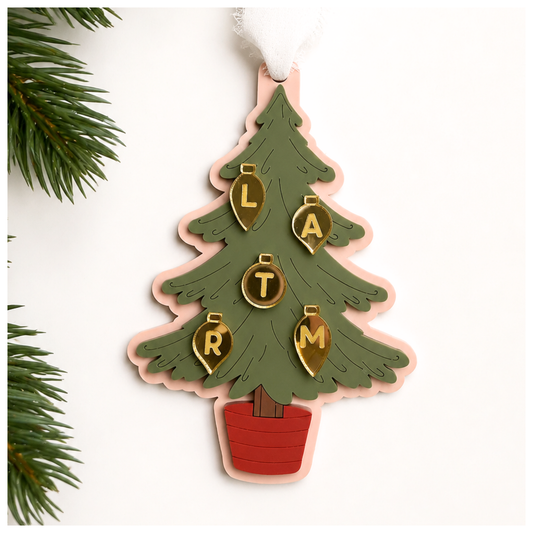 Mini Ornament Christmas Tree