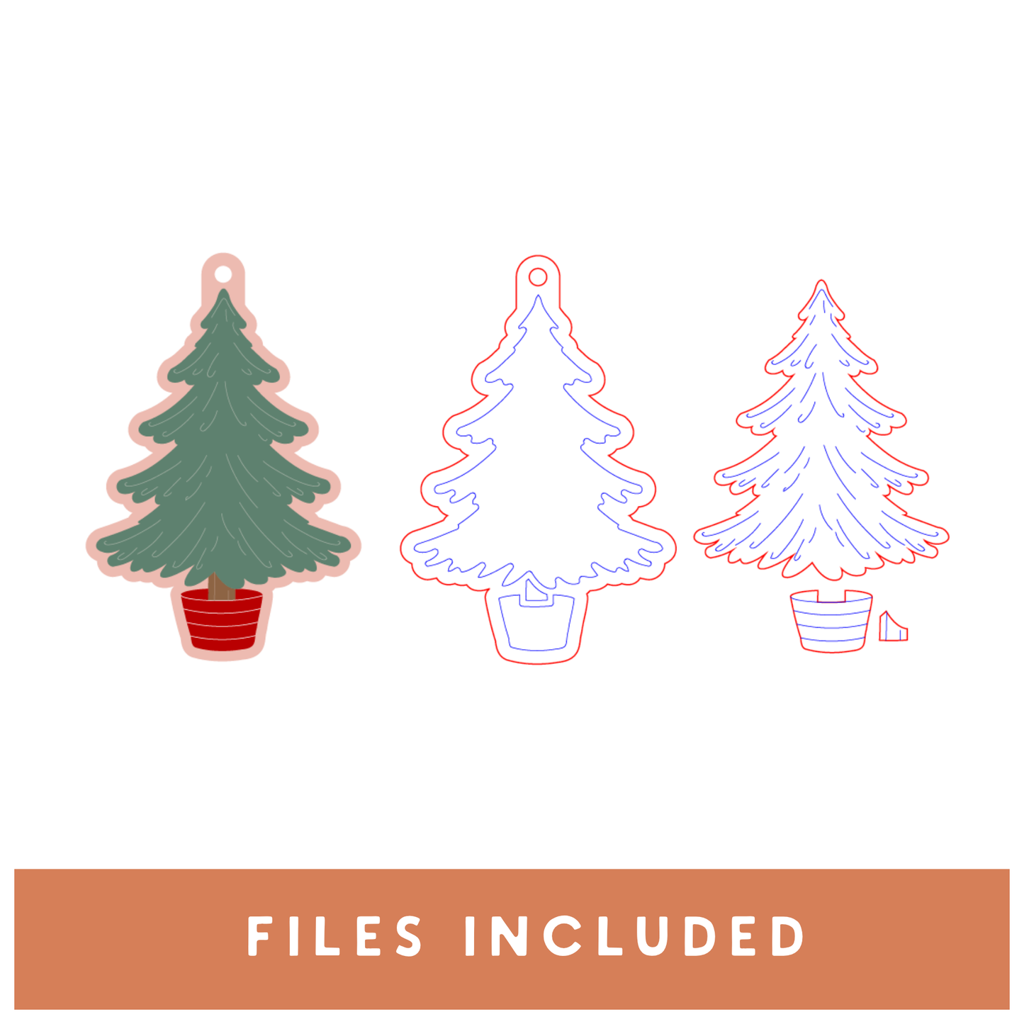 Mini Ornament Christmas Tree