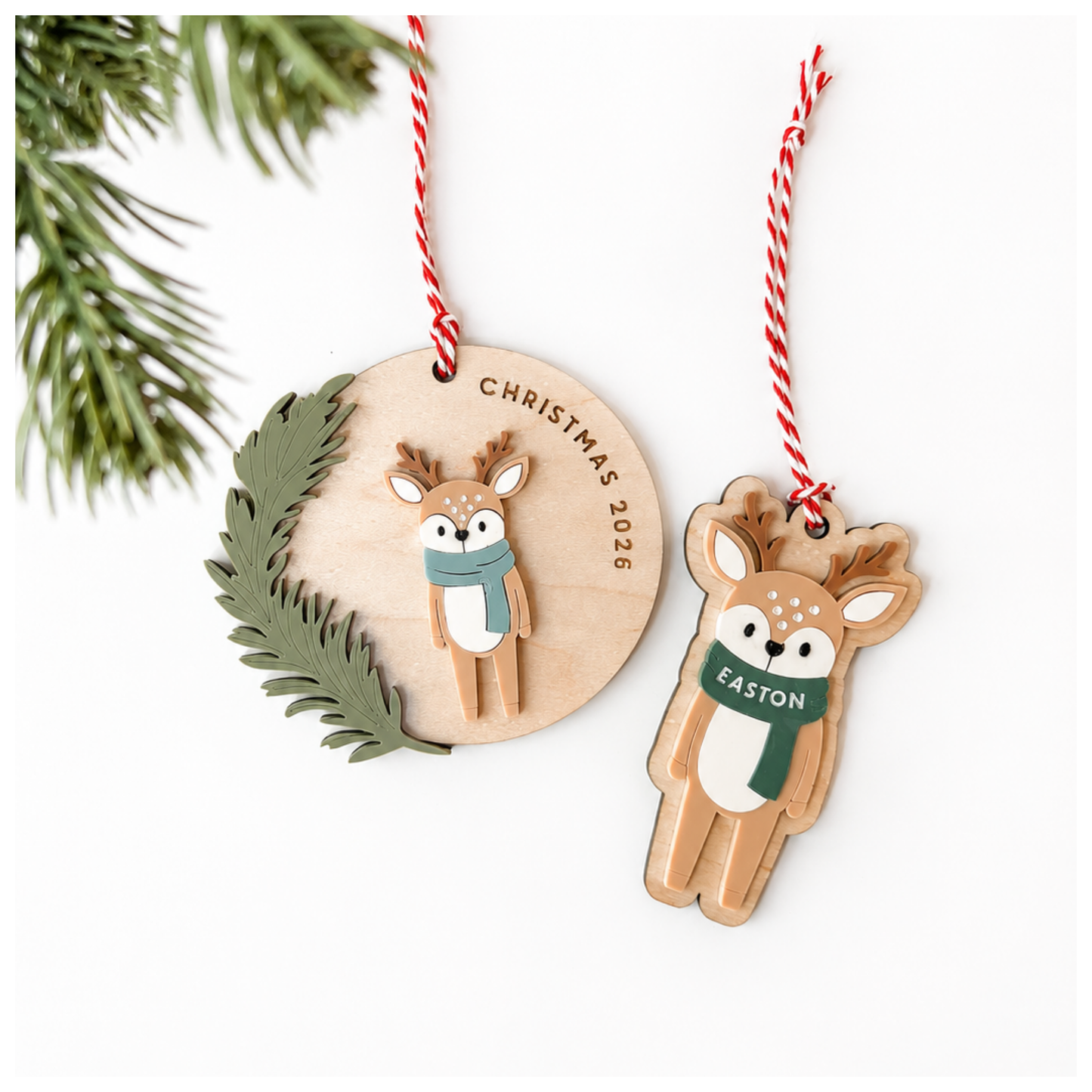 Woodland Ornaments: Deer