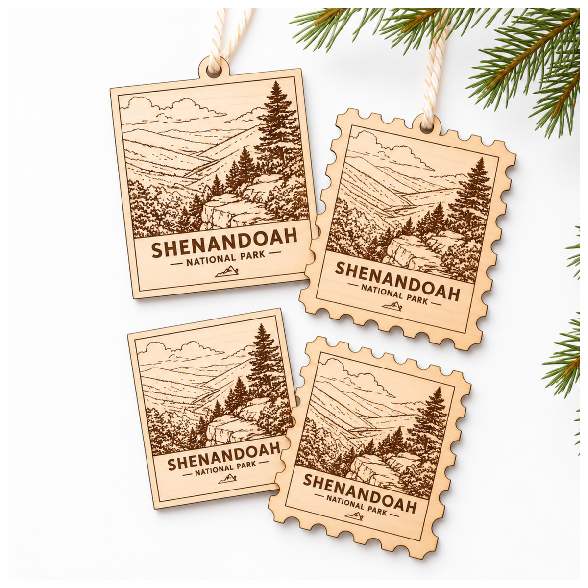 National Park Collection: Shenandoah Stamp Ornaments & Magnets