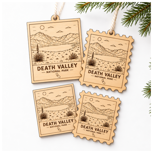 National Park Collection: Death Valley Stamp Ornaments & Magnets