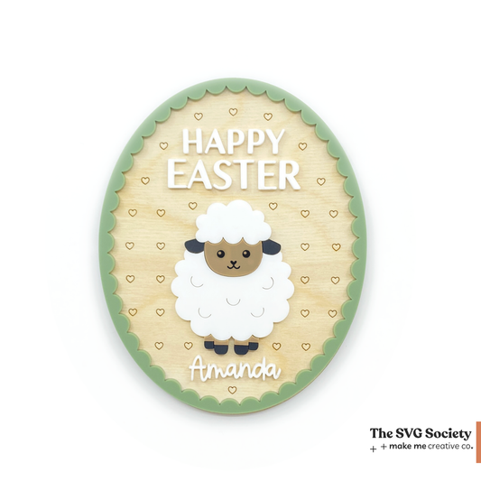 Easter Sheep Sign