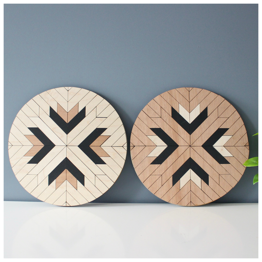 Geometric Wood Art