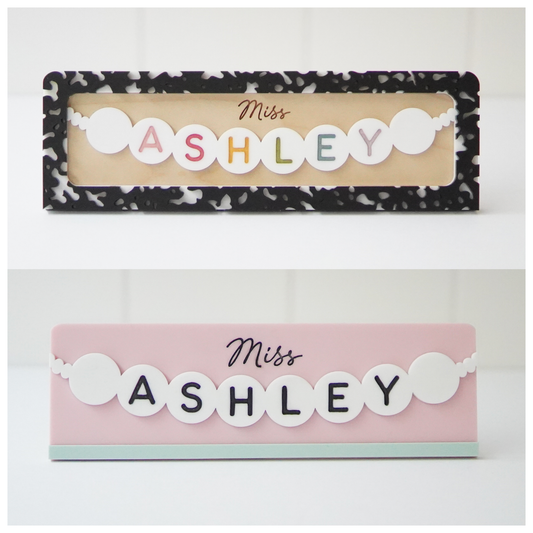 Teacher Name Sign Friendship Bracelets