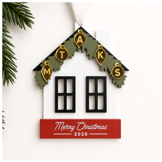 Mini Ornament House