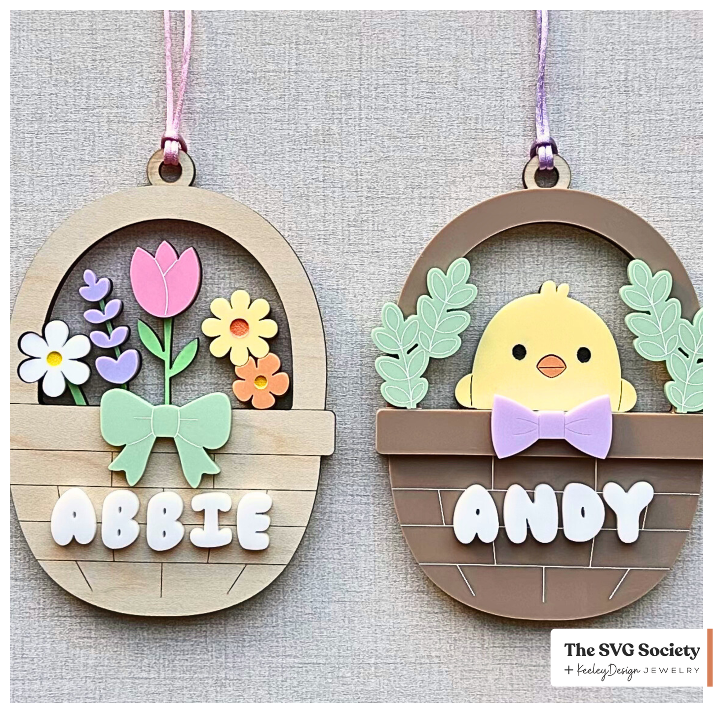 Easter Basket Tags