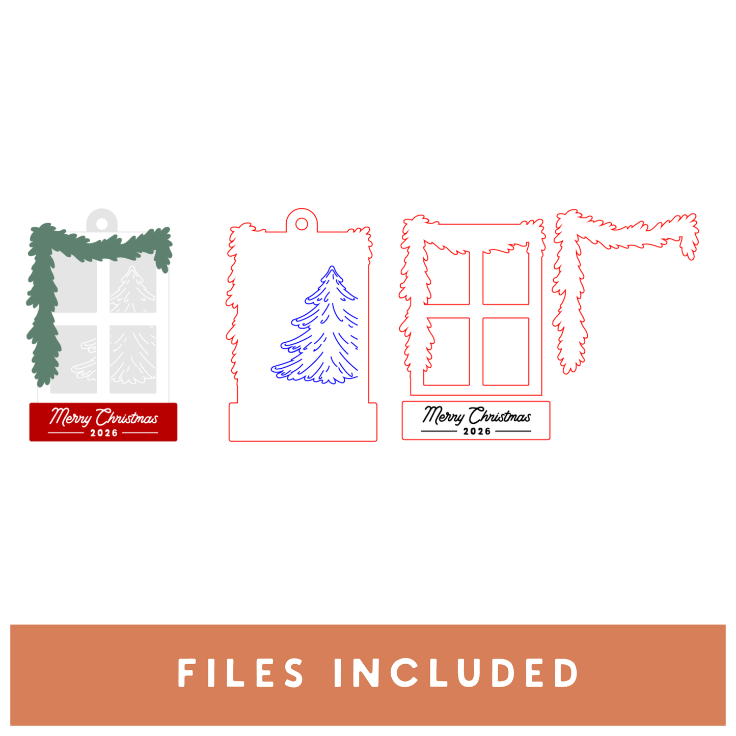Mini Ornament Window