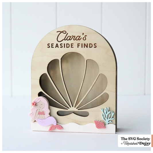 Mermaid Seashell Holder
