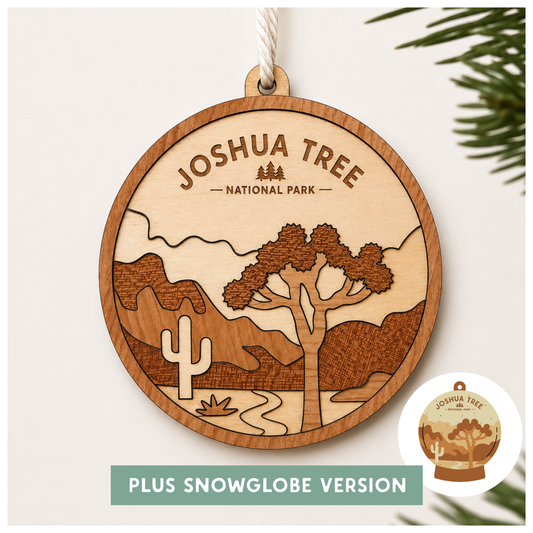 National Park Collection: Joshua Tree Round Ornaments