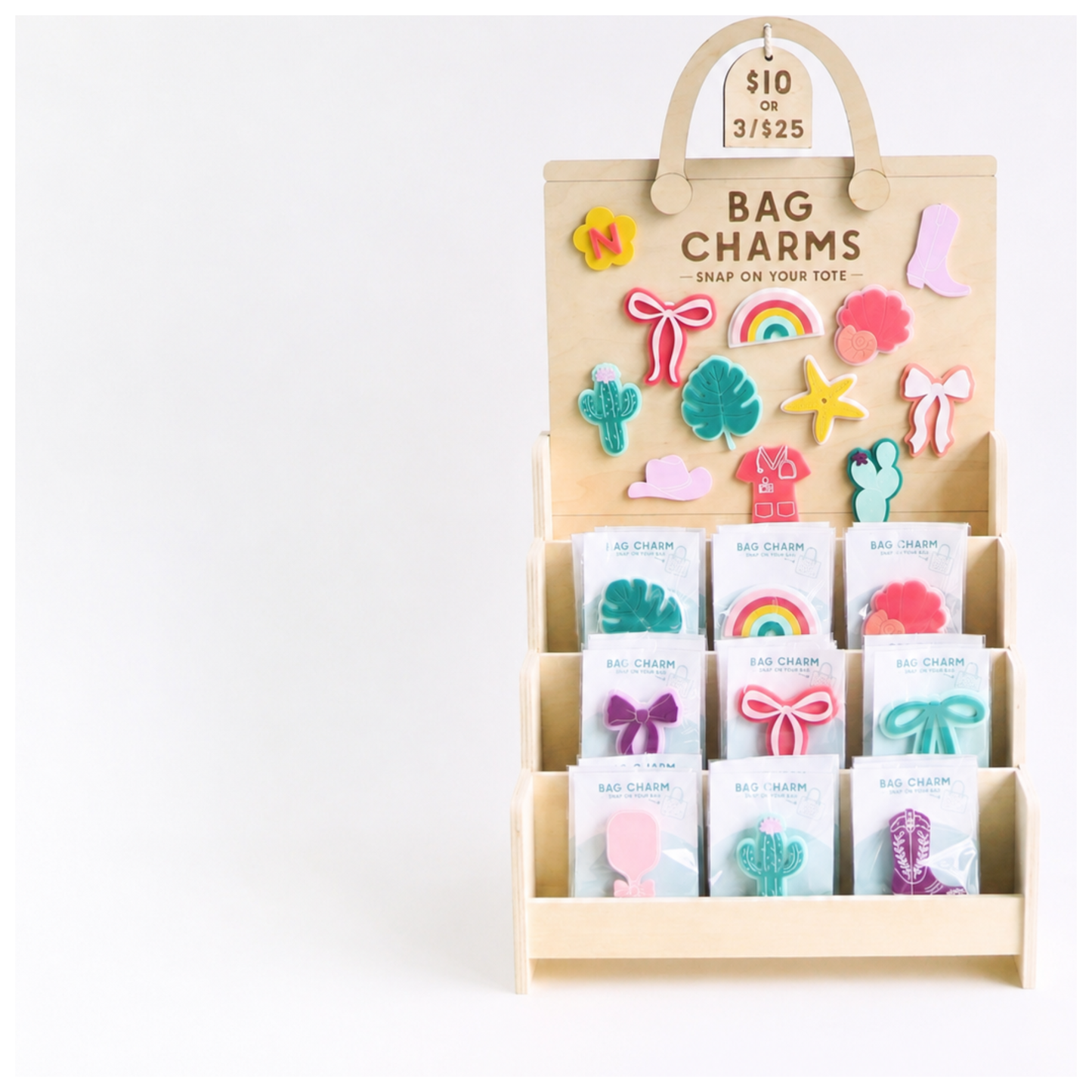 Bag Charms Displays