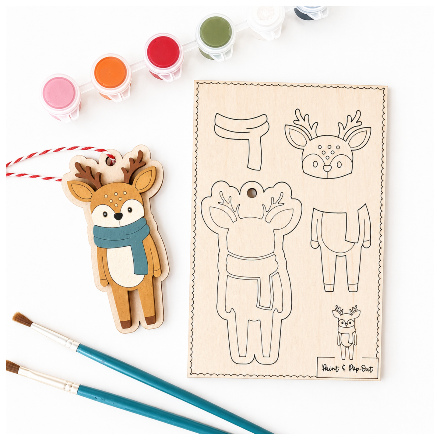 Woodland Paint Kit: Deer