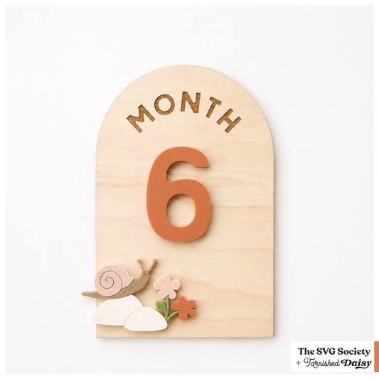Woodland Mice Girl Milestones