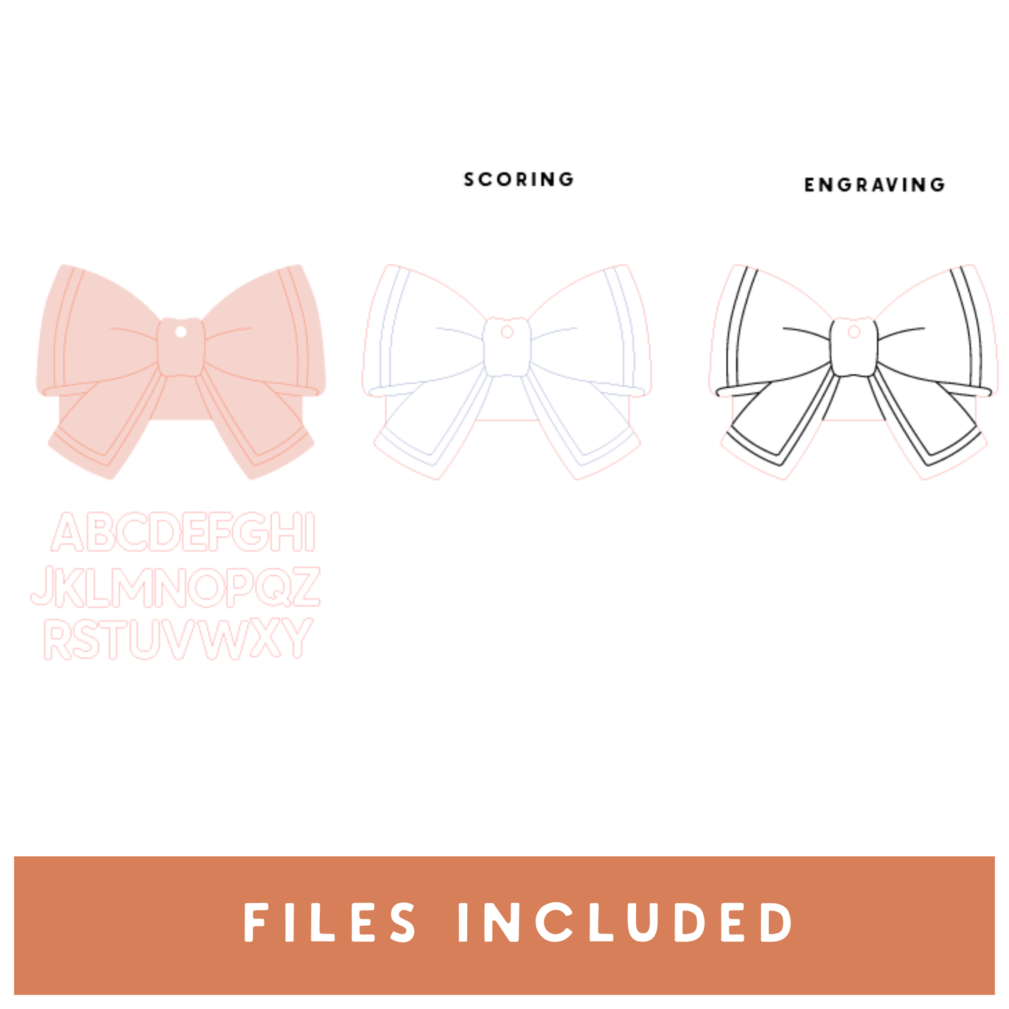 Sailor Bow Hair Tie Holder Keychains