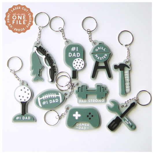Father's Day Keychains
