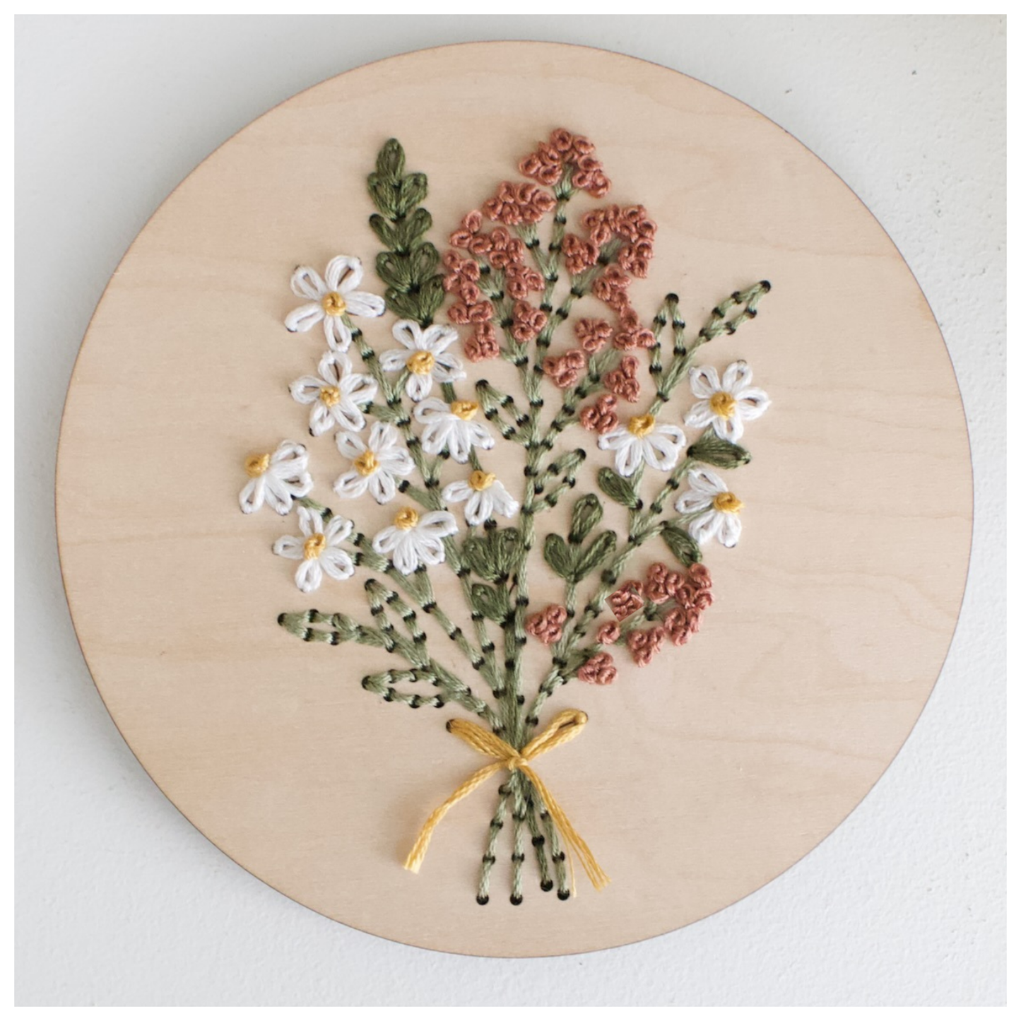 Daisy Bouquet Embroidery
