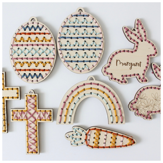 Easter Yarn Sewing Set