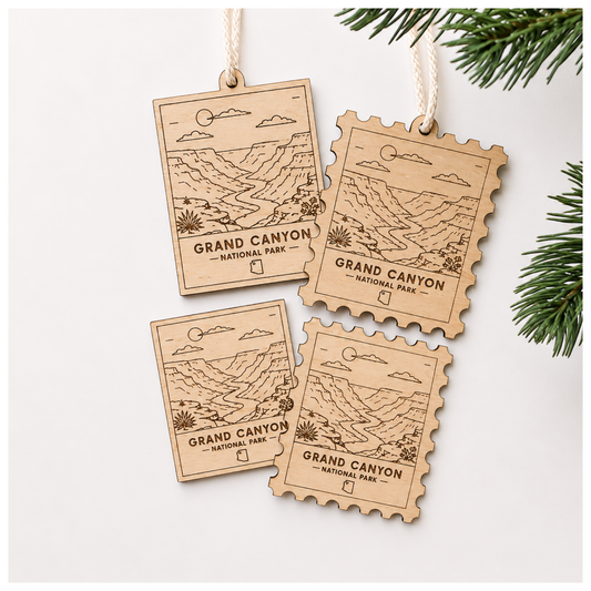 National Park Collection: Grand Canyon Stamp Ornaments & Magnets