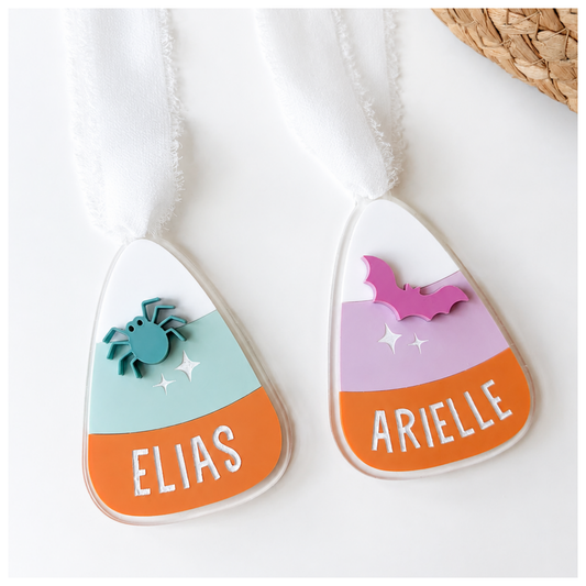 Halloween Candy Corn Tags