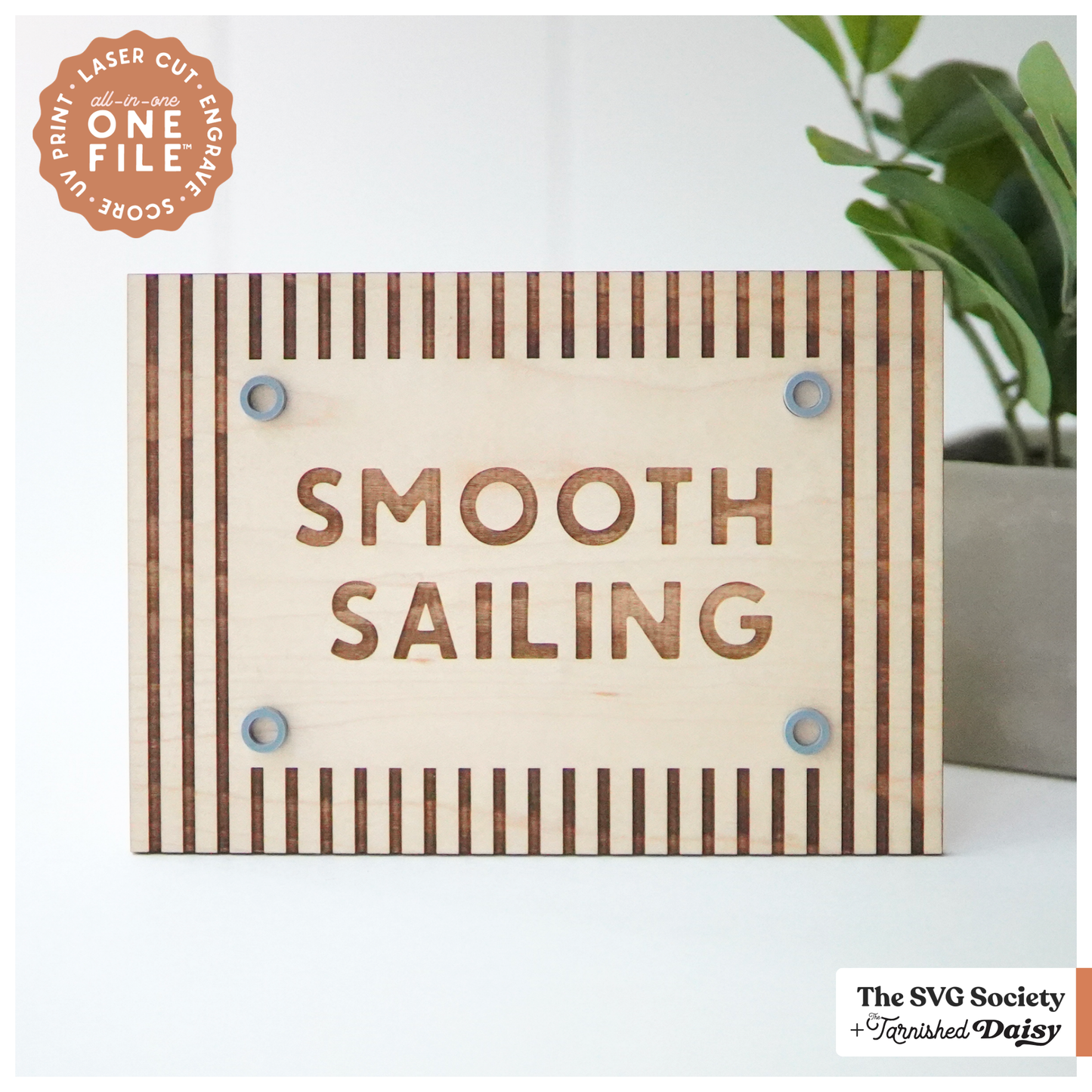 Sailboat Smooth Sailing Sign