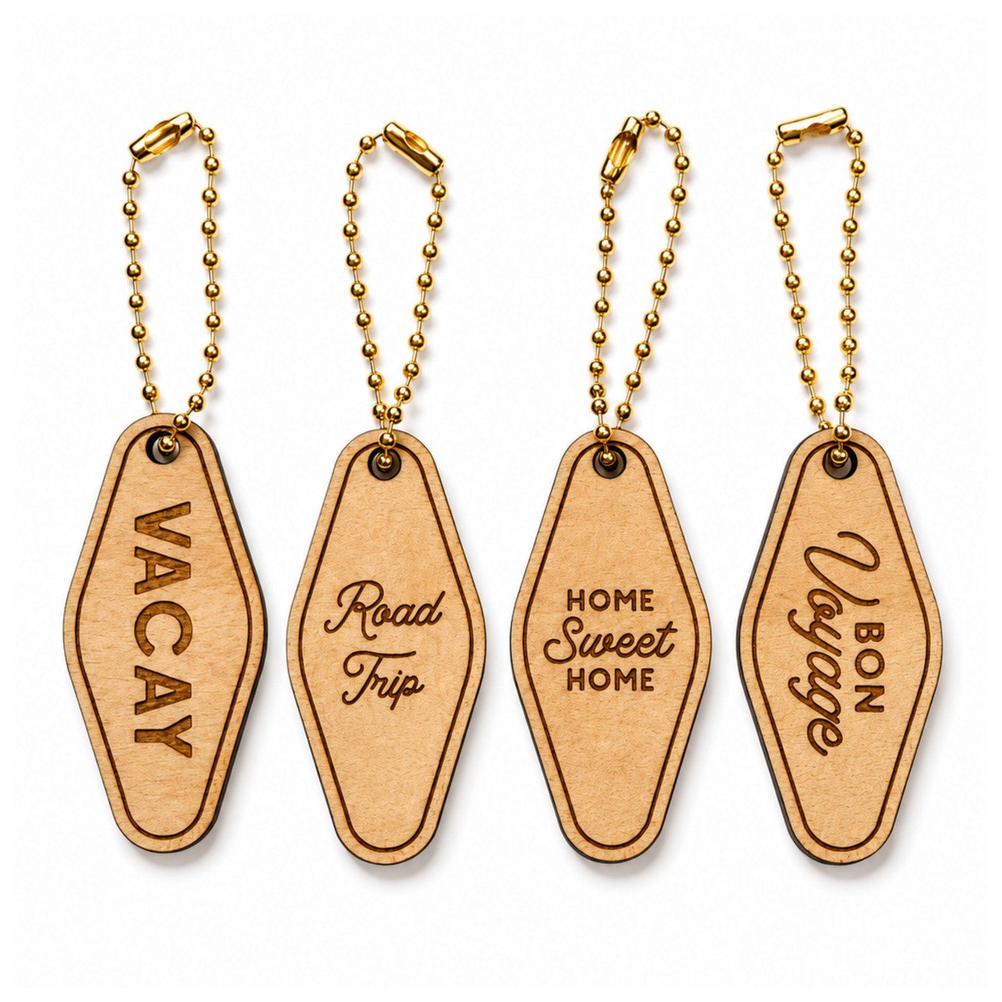 Classic Diamond Luggage Tags