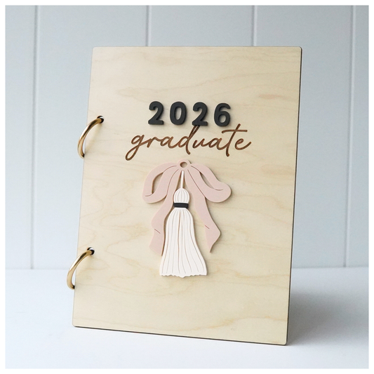 Graduation Card Holder with Tassel