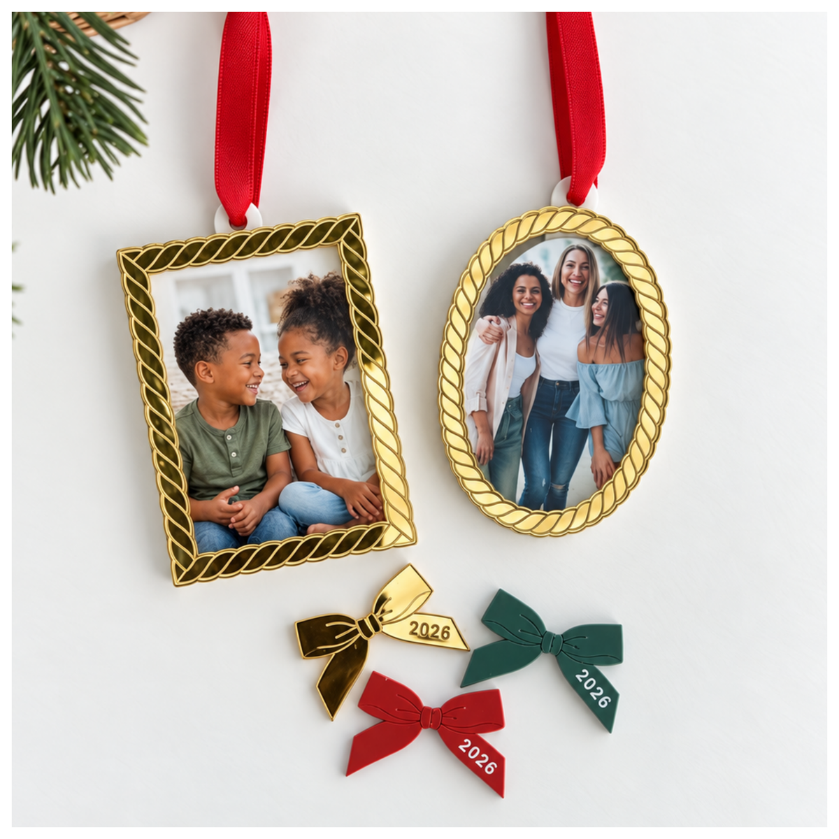 Rope Frame Ornaments