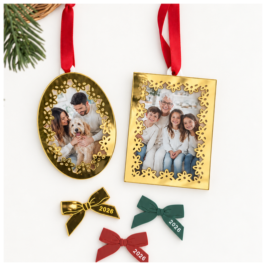 Vintage Frame Ornaments