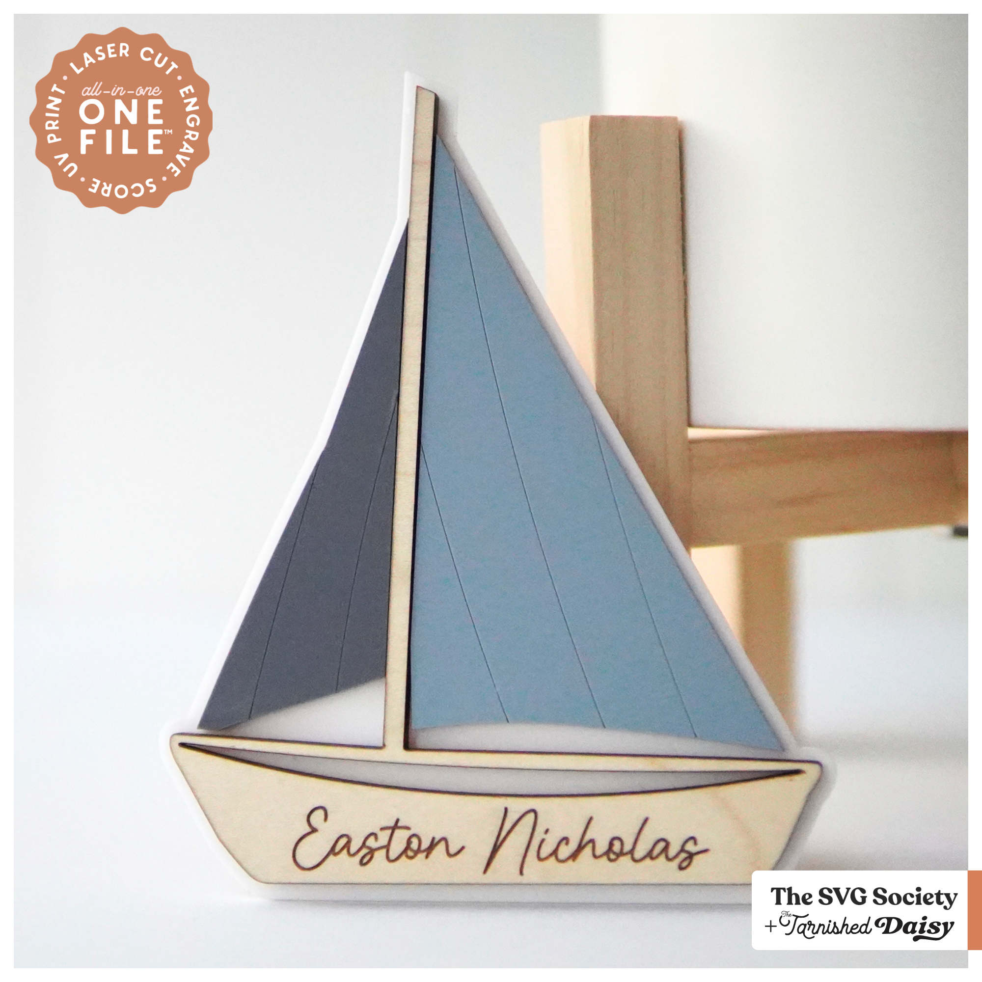 Sailboat Name Sign – The SVG Society