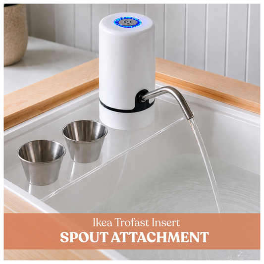 Trofast Insert Faucet & Small Cups