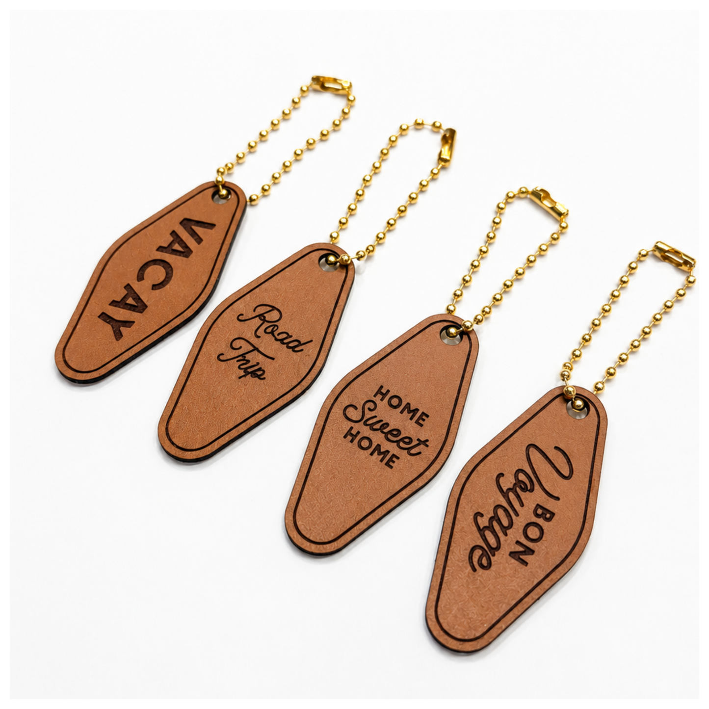 Classic Diamond Luggage Tags