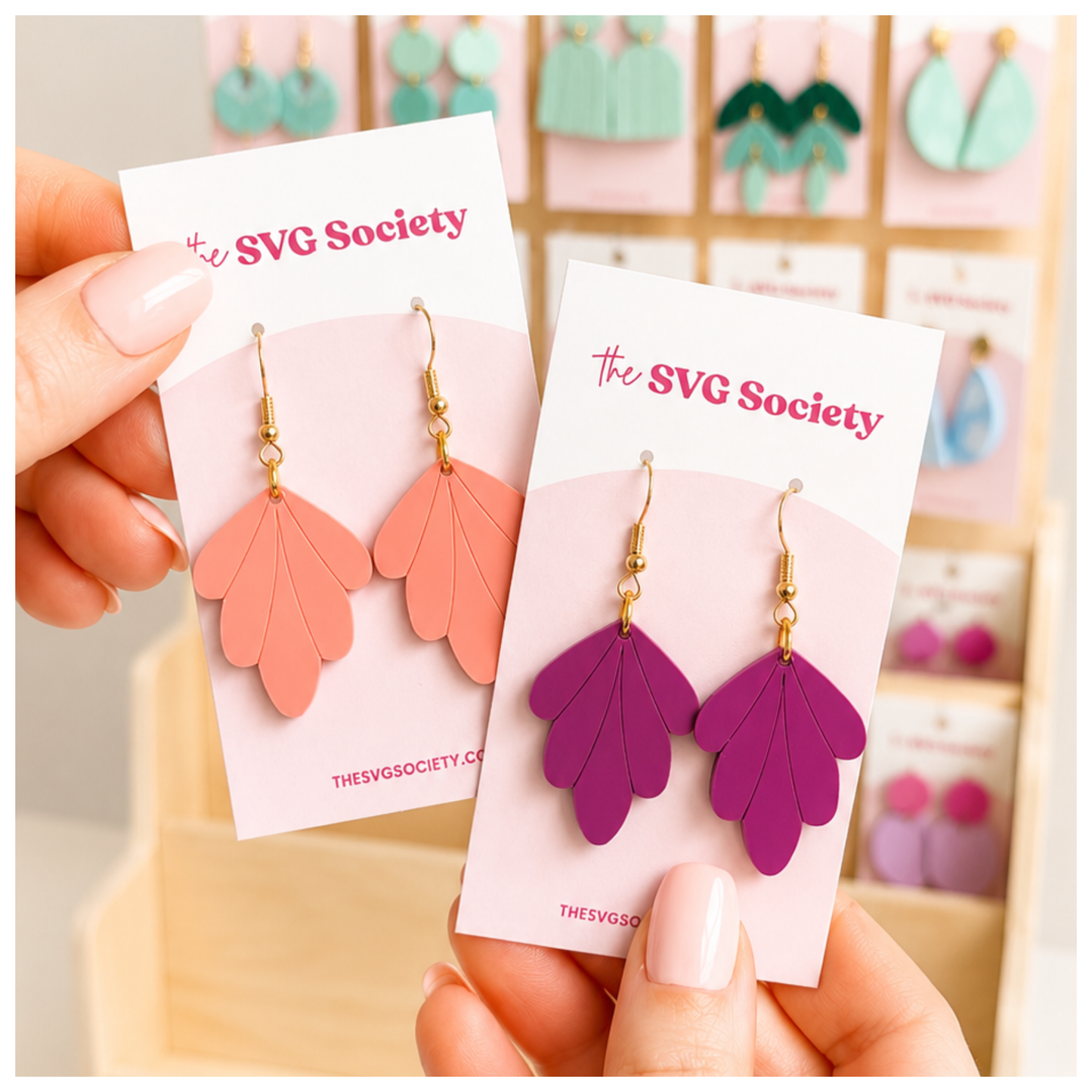 Leaf Dangle Earrings