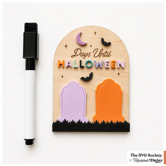 Halloween Tombstone Countdown