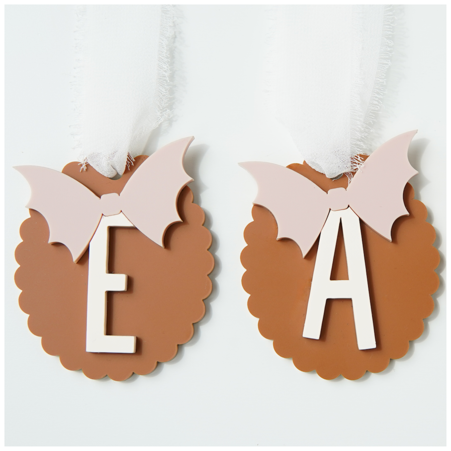 Halloween Letter Tags
